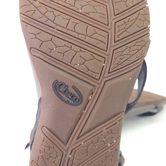 Chaco Juniper Sandals Strappy Open Toe Flats Adjustable Shoes Womens Size 7.5 - Picture 7 of 7